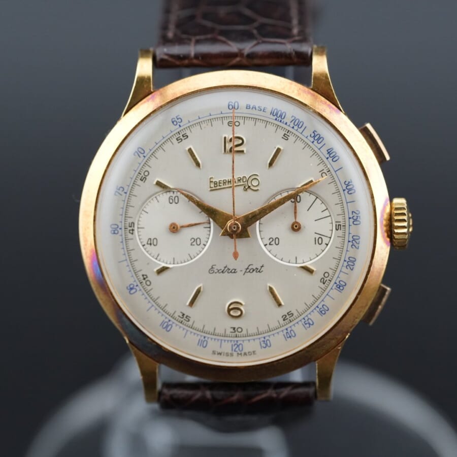 Eberhard Chronograph Extra Fort 18K