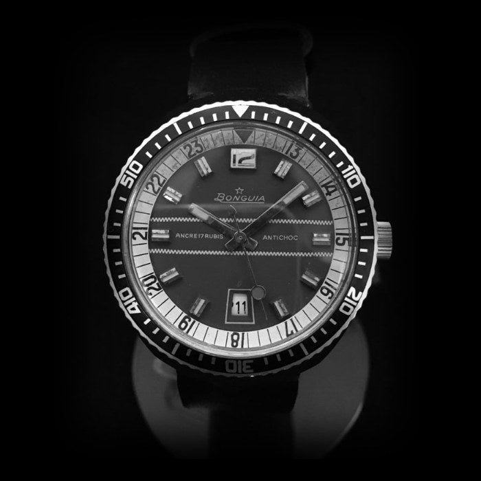 70年代 ダイバー Bonguia  Cal Lorsa P75 デッドストック