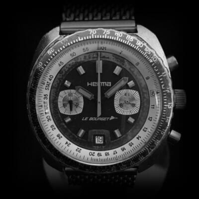 エルマ  Herma  LE BOURGET クロノグラフ