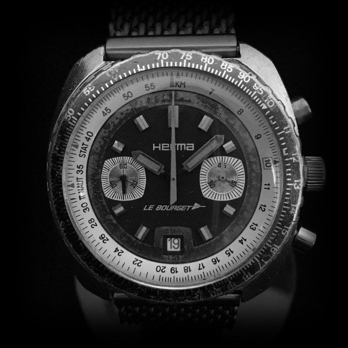 エルマ  Herma  LE BOURGET クロノグラフ