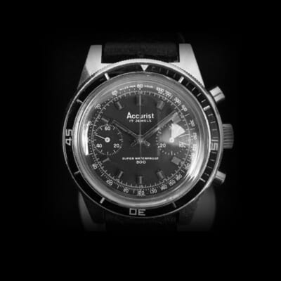 Accurist ダイバー クロノグラフ Landeron Cal.248