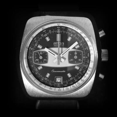 70年代 ARSA クロノグラフ バルジュー 7734 オーガストレイモンド