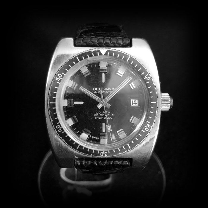 60年代 デルバナ ダイバーズ 自動巻き ETA 2472 ヴィンテージ