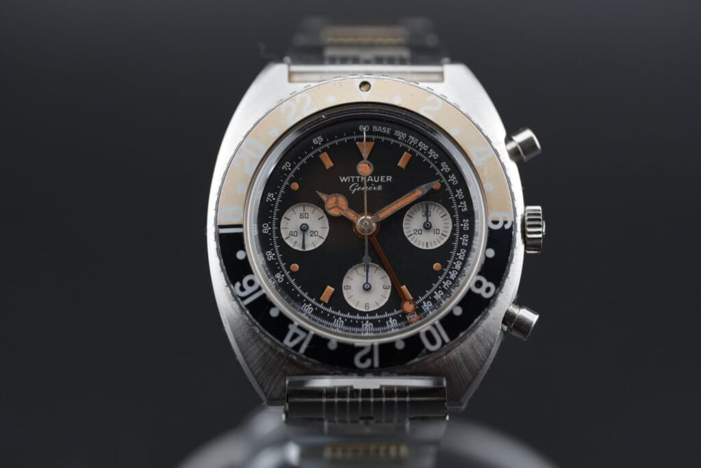 60年 ウイットナー 245T バルジュー 724 ヴィンテージ GMT