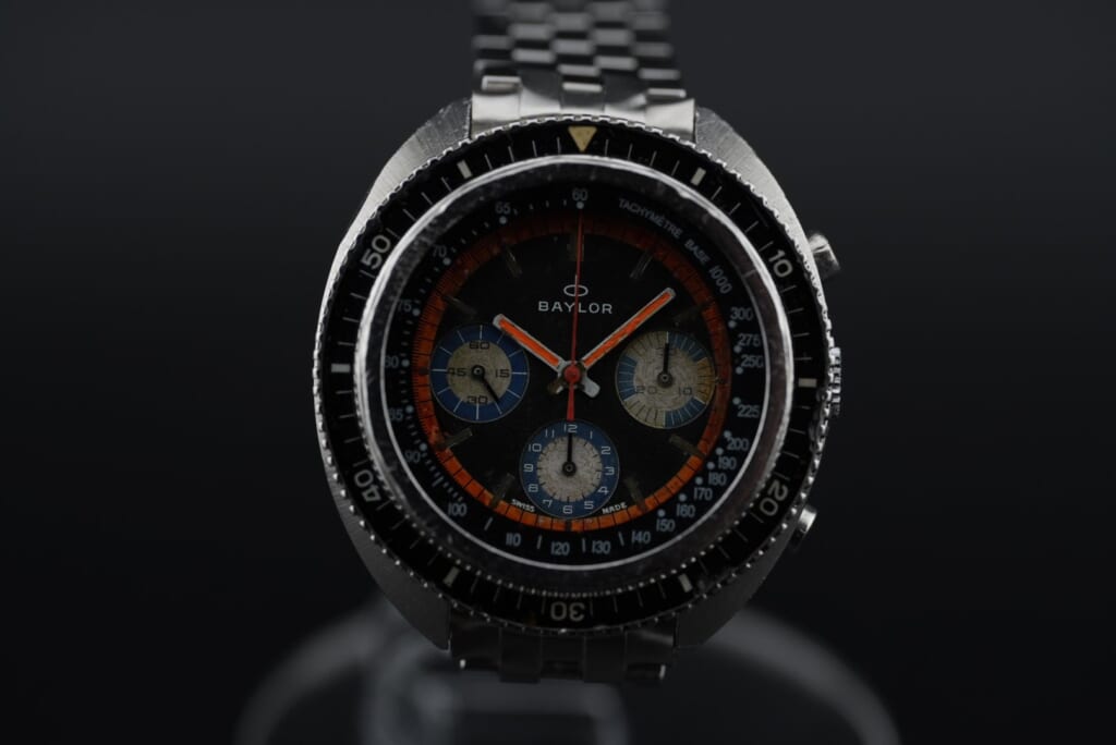 BAYLOR Valjoux 72 ダイバーズクロノグラフ
