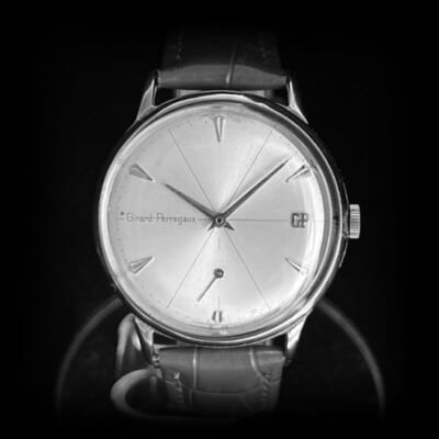 GIRARD PERREGAUX 3時位置 GPロゴ ヴィンテージ