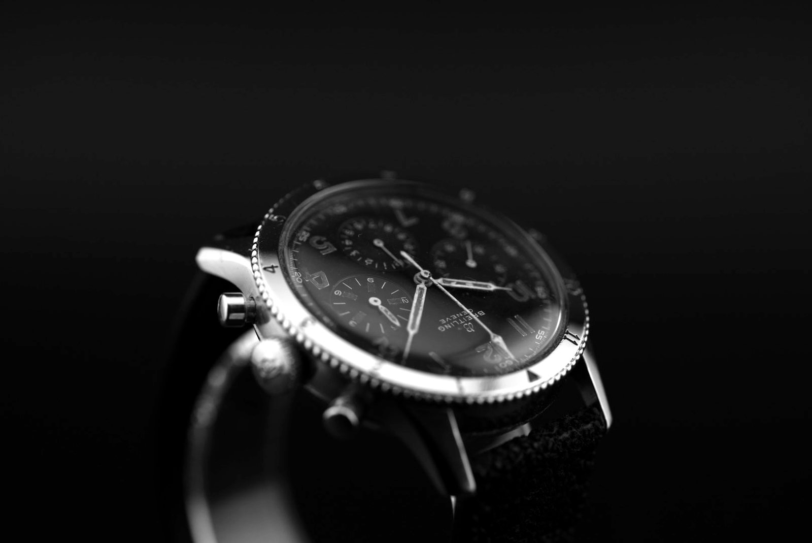 Breitling Co-Pilot 765 AVI All Black Dial